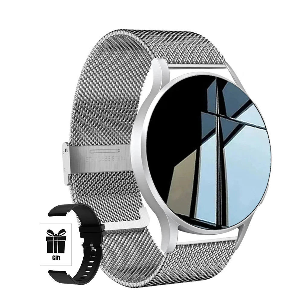 LAXASFIT 2025 New Smart Watch 6 Bluetooth Call Sports Health Monitoring Men Women Smart Watch Gift For Android IOS Beauty World Shop