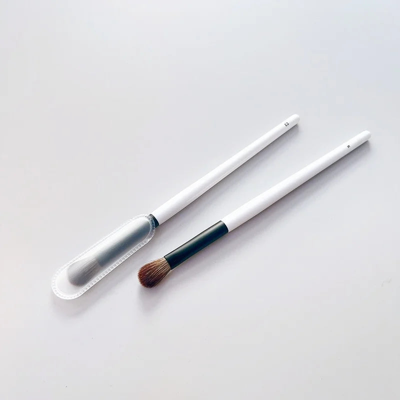 F4 Dual-Ended Foundation Face Brush Double-ended Powder Blush Contour and Eyeshadow Concealer Makeup Brushes Beauty World Shop