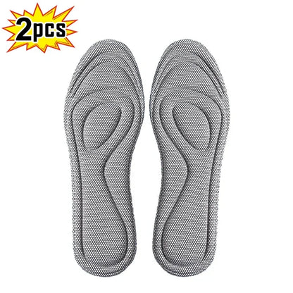 1/2 Pairs Memory Foam disposable Insoles for Shoes Antibacterial Deodorization Sweat Absorption Insert Sport Shoes Pads Beauty World Shop