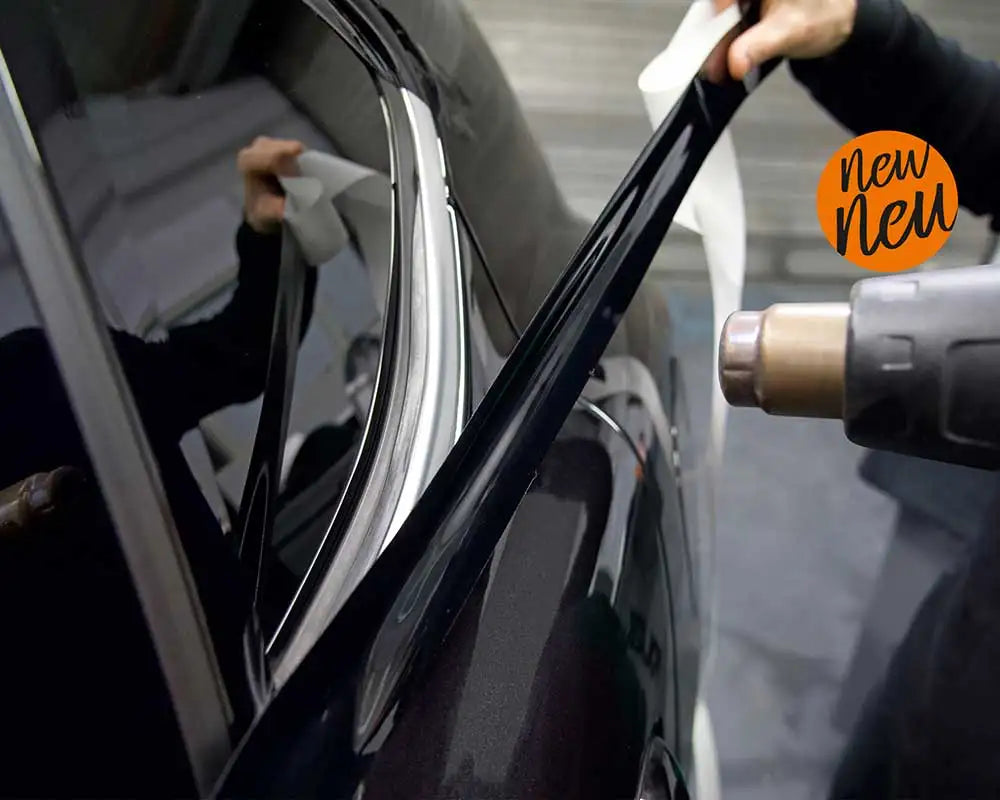 3/5/7/10CM Glossy Black Vinyl Stripes Chrome Delete Vinyl Window Trim Film For Car Interior Hood Roof Pillar Beauty World Shop