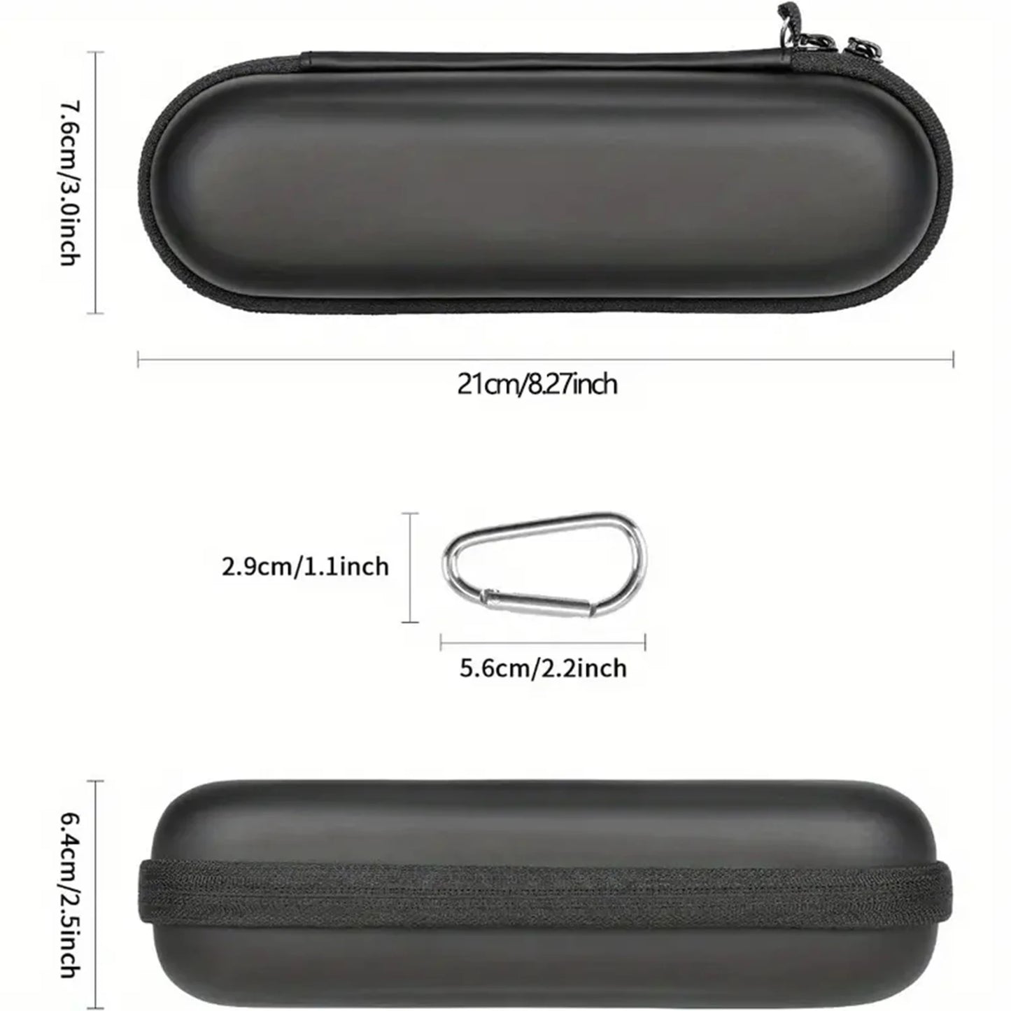 1pcs Electric Toothbrush Travel Case for Oral-B Pro/iO, Philips Sonicare, Oral B Toothbrush Case for Brush Heads & Accessories Beauty World Shop