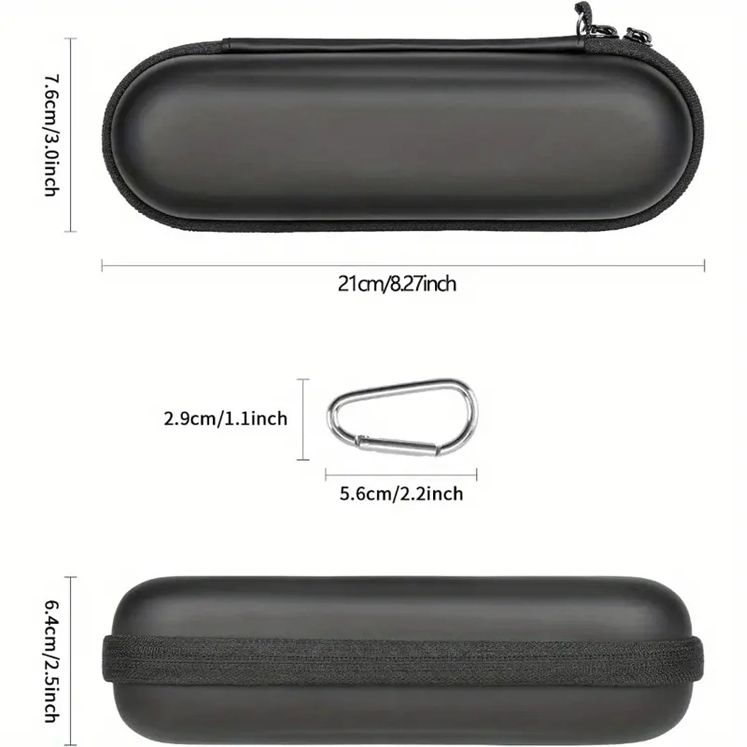 1pcs Electric Toothbrush Travel Case for Oral-B Pro/iO, Philips Sonicare, Oral B Toothbrush Case for Brush Heads & Accessories Beauty World Shop
