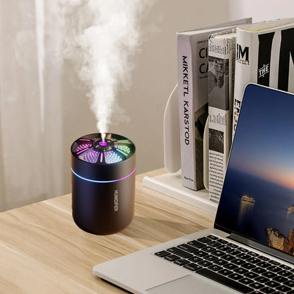180ML mini air humidifier aromatherapy diffuser essential oil aromatherapy spray household bedroom car mounted mute humidifier Beauty World Shop