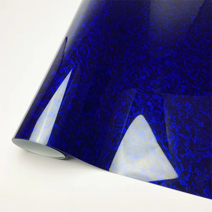 Glossy Laser Forged Carbon Fiber Vinyl Wrap Self Adhesive Car Sticker Waterproof Auto Glossy Vinyl Carbon Film for Car Decal Beauty World Shop