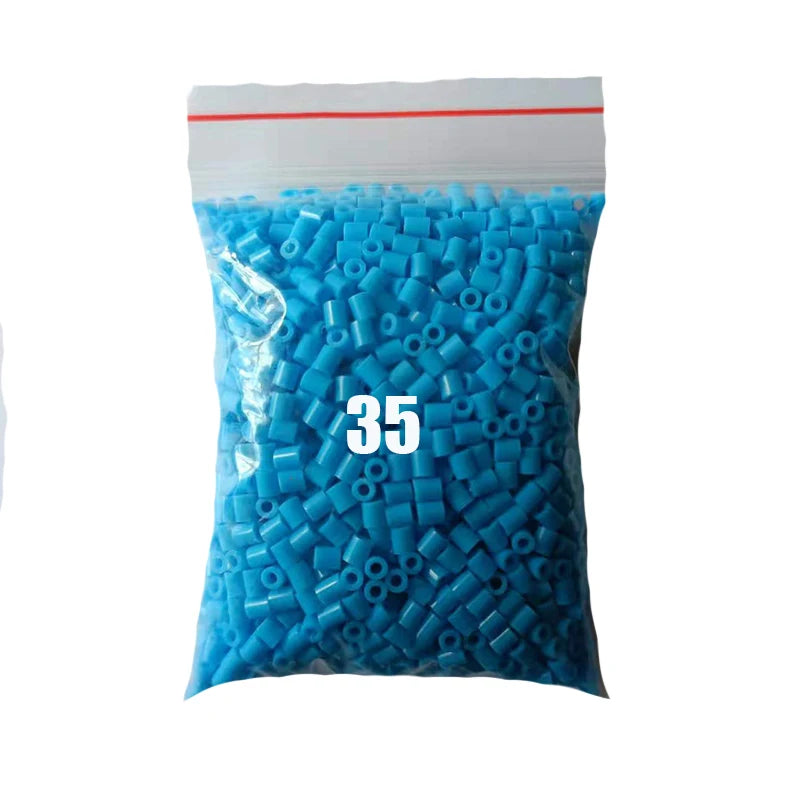 2000 pcs/Bag 2.6mm Hama Beads Puzzle Perlen Iron Beads Diy Perler Fuse Bead Intelligence Educational Toys Beauty World Shop