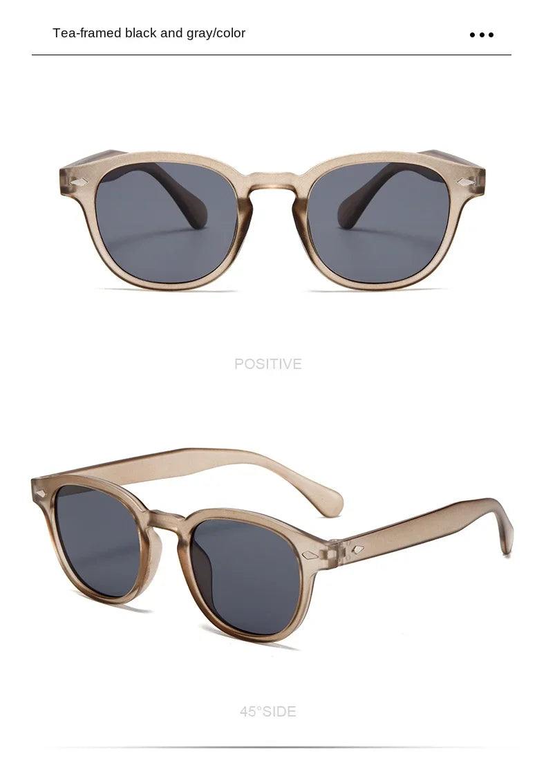 2024 New Vintage Rectangle Sunglasses Men Women Luxury Brand Designer Square Sun Glasses Fashion Men Sun Glasses Oculus UV400 Beauty World Shop