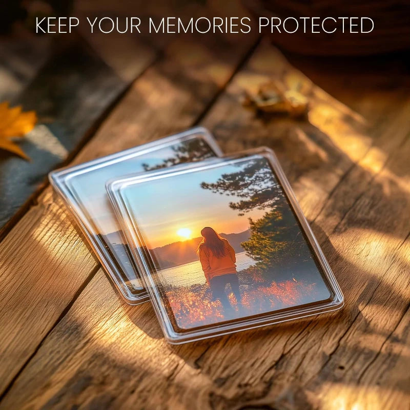 Small photo frame 12/20Pcs Blank Photo Frame Insert Fridge Magnets, Mini Magnetic Refrigerator Photo Picture Frames Beauty World Shop