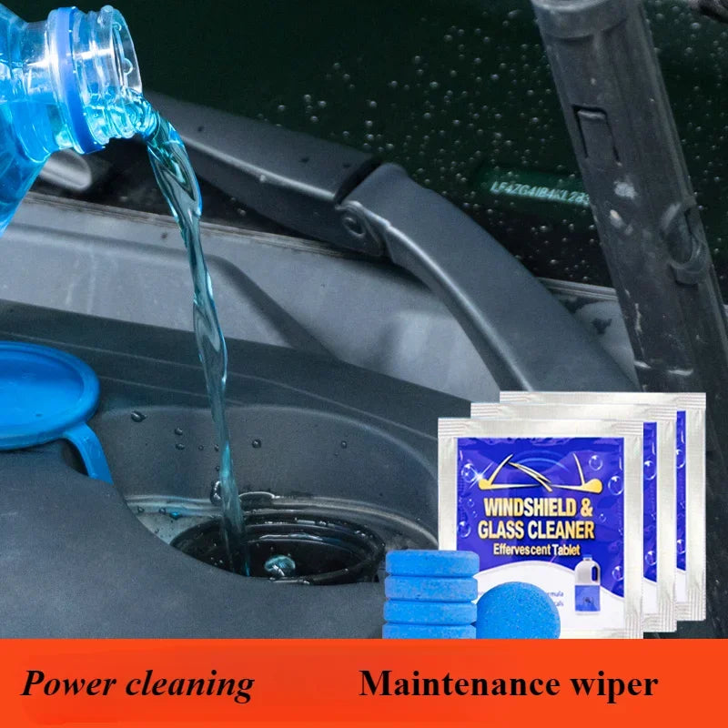 ‌All-Season Windshield Washer Effervescent Tablet (Solid Concentrate) Shellac-Free Formula Beauty World Shop