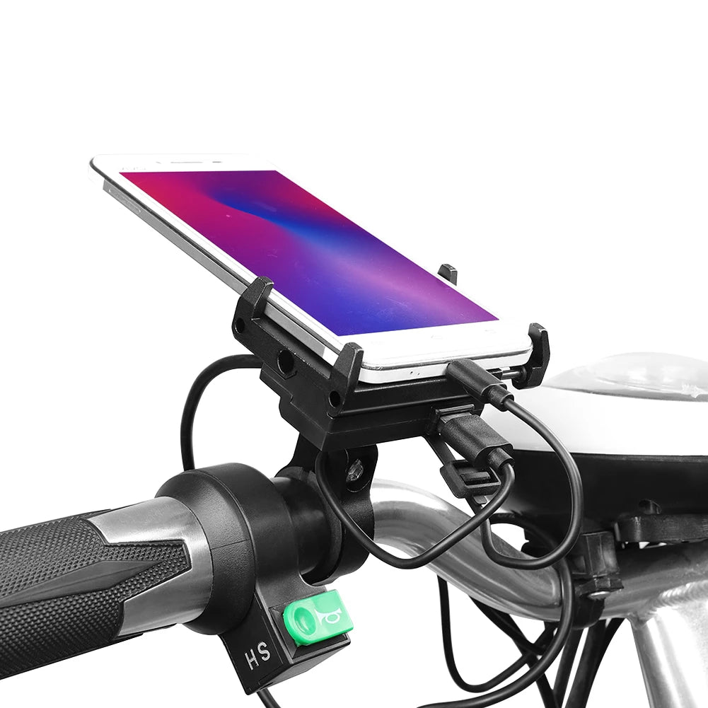 GUB Aluminum Bicycle Phone Holder Metal Bike Cell Mobile iPhone Stand for Motorcycle Scooter Handlebar Bike Headsets Stem Mount Beauty World Shop