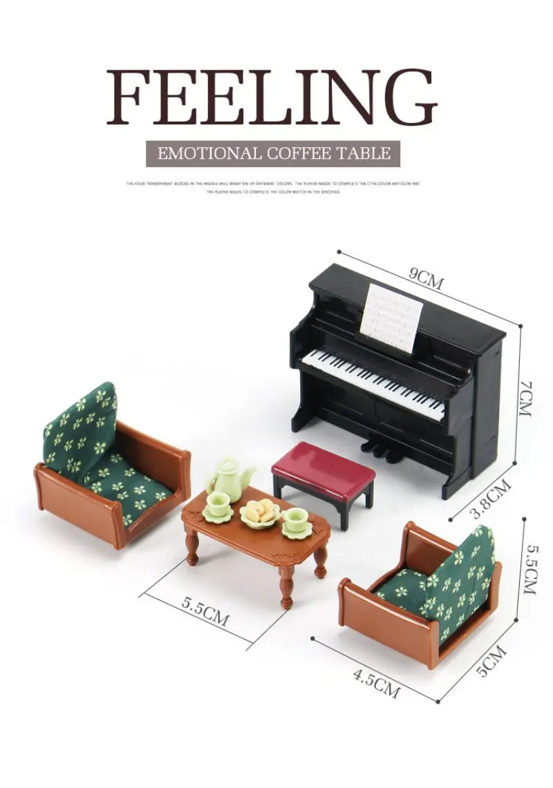 family games dollhouses playhouse miniature furniture pretend toys princess castles villas Christmas present kids toys Beauty Fashion