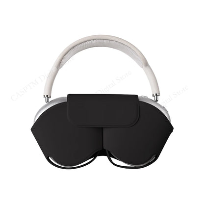 Luxury PU Headphones Cover For AirPods Max Case Anti-scratch Waterproof Protective Headset Cases For Apple AirPods Max Shell