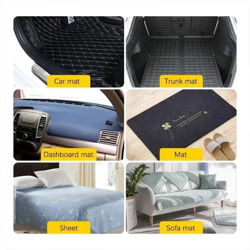 New Carpet Fixing Stickers Double Faced High Adhesive Car Carpet Fixed Patches Home Floor Foot Mats Anti Skid Grip Tapes Beauty World Shop