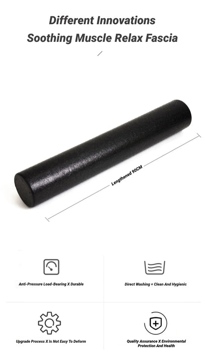 Epp Yoga Foam Massage Roller Fitness Portable Pilates Body Exercises Gym For Leg Arm Back Feet Pain Shaft Muscle Relaxation Beauty World Shop