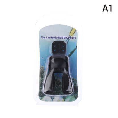 Silicone Snorkel Diving Mouthpiece Scuba Moldable Bite Mouthpiece Regulator Plastic Snorkel Mouthpiece Beauty World Shop
