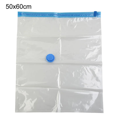 Vacuum Storage Bags With Valve Folding Compressed Space Saving Clothes Storage Big Size For Towel Cloth Blanket Beauty World Shop