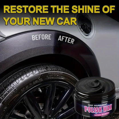 Universal Leather and Plastic Repair Polishing Wax - Automotive interior reconditioning cream Beauty World Shop