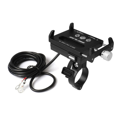 GUB Aluminum Bicycle Phone Holder Metal Bike Cell Mobile iPhone Stand for Motorcycle Scooter Handlebar Bike Headsets Stem Mount Beauty World Shop