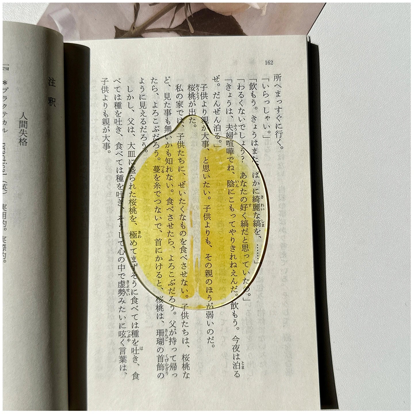 Delicate Transparent Acrylic Apple Bookmark Reading Mark Student Gift Premium Feeling Cute Grape Tomato Bookmarks Beauty World Shop