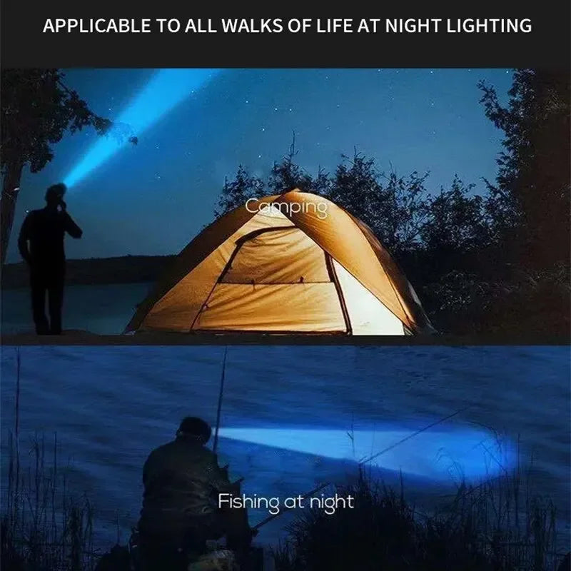 Powerful Rechargeable Head Flashlight for Fishing Led Headlamp Nitecore Camping Headlights Hunting Torch Hiking Front Lanterns Beauty World Shop