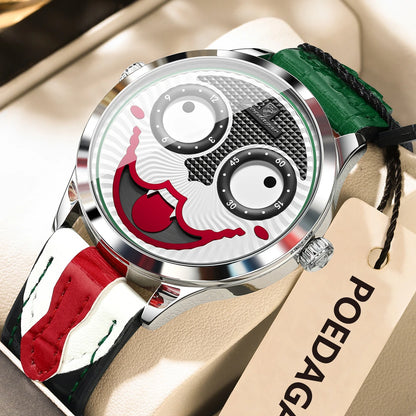 POEDAGAR Original Luxury Watch For Man Waterproof High Quality Male Wristwatch Quartz Leather Sports Fashion Men's Watches Reloj Beauty World Shop