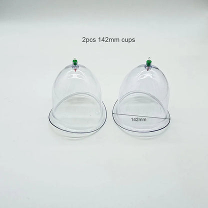 Big Size Vacuum Cupping Breast & Buttocks Enlargement Massager Suction Pump Machine Butt Lifting Device Back Massage Cans Beauty World Shop