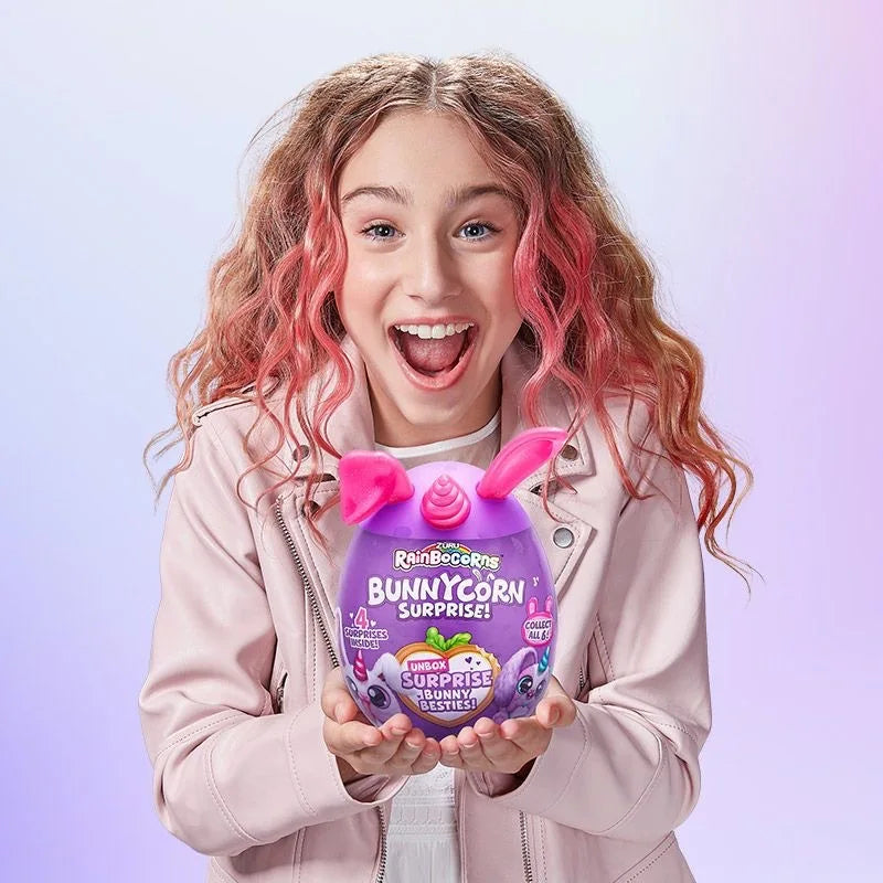2025 New Genuine Zuru Dog Planet Fourth Generation Rainbocorns Unicorn Surprise Magic Egg Blind Box Cute Doll Children Toys Gift Beauty World Shop