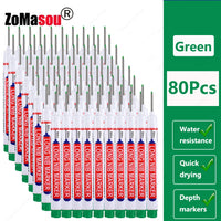 20mm Green 80pcs 1
