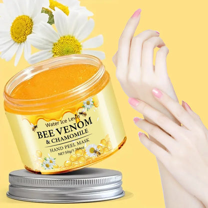 Bee venom chamomile Moisturizing Exfoliating Hand Wax Mask Moisturizing exfoliating nourishing skin care Beauty World Shop