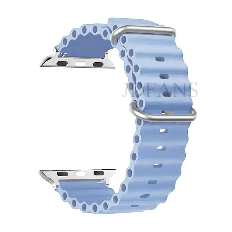 Strap For Apple watch ultra band 49mm 44mm 45mm 41mm 40mm 38mm 44 45 mm 1:1 Original Ocean belt iWatch series 9 10 8 7 se bands Beauty World Shop