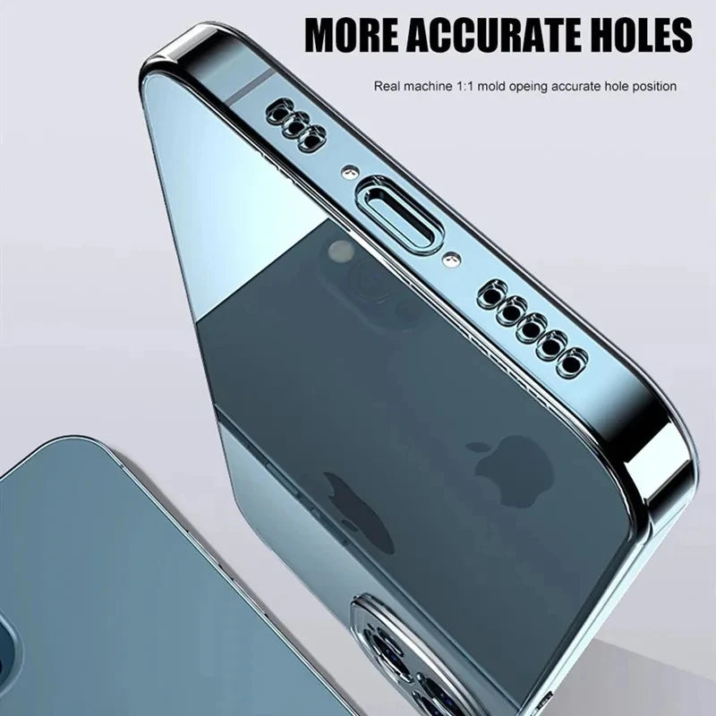 Transparent Soft TPU Silicone Case For iPhone 11 12 13 Mini 14 15 Pro Xs Max X XR 8 7 6 6s Plus SE 2020 2022 Clear Back Cover Beauty World Shop