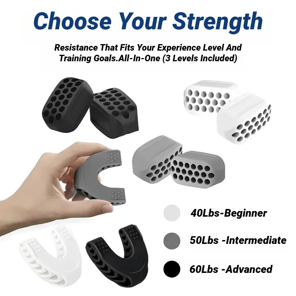 U Shape New Facial Jaw Exerciser And Neck Toning Jawline For Men Women Face Muscle Trainin Resistance Levels Double Chin Reducer Beauty World Shop
