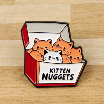 Cartoon Animal Cat Enamel Pin Kitten Nugget Brooch Badge on Backpack Clothing Lapel Pin Costume Accessories Fashion Jewelry Gift Beauty World Shop