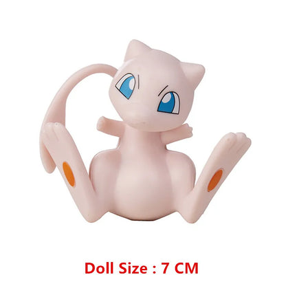 New 4-9CM Pokemon Cartoons Movie Anime Figure Gengar Pikachu Eevee Dragon Pet Action Figure Model Toy Christmas Gift Buy in bulk Beauty World Shop