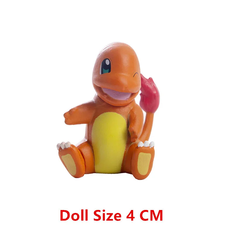 Pokemon Anime Figure Pikachu Eevee Charizard Mewtwo Cartoons Figure Collection Model Pocket Monster Action Toys Kids Birthday Gi Beauty World Shop