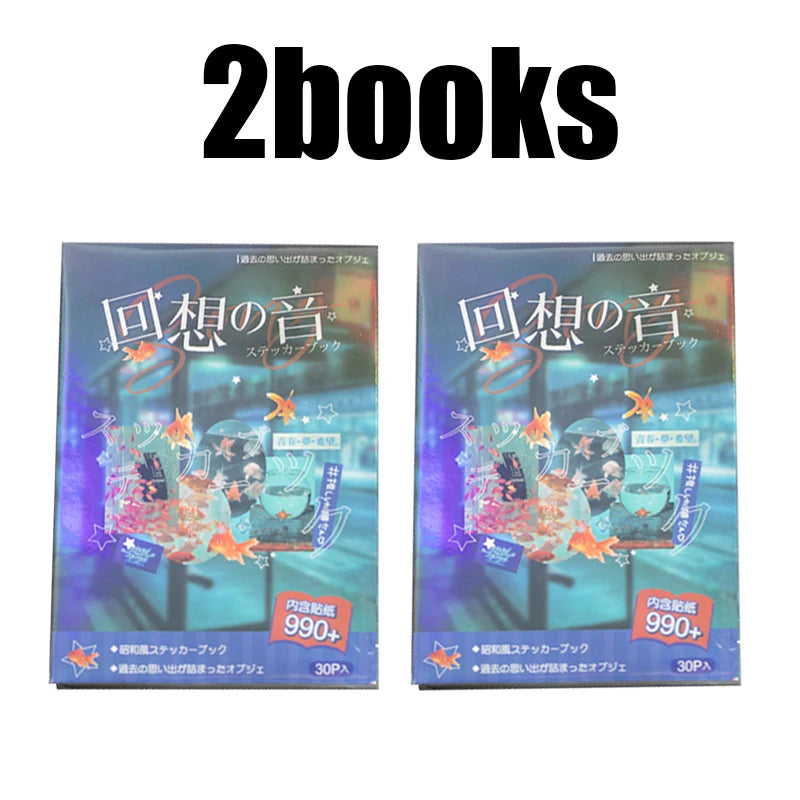 Mr. Paper 30/60/90pcs Retrospective Voice Cut Film Sticker Book Creative Handbook DIY Scrapbook Notebook Mugs Dairy Laptop Card Beauty World Shop