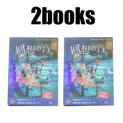 Mr. Paper 30/60/90pcs Retrospective Voice Cut Film Sticker Book Creative Handbook DIY Scrapbook Notebook Mugs Dairy Laptop Card Beauty World Shop