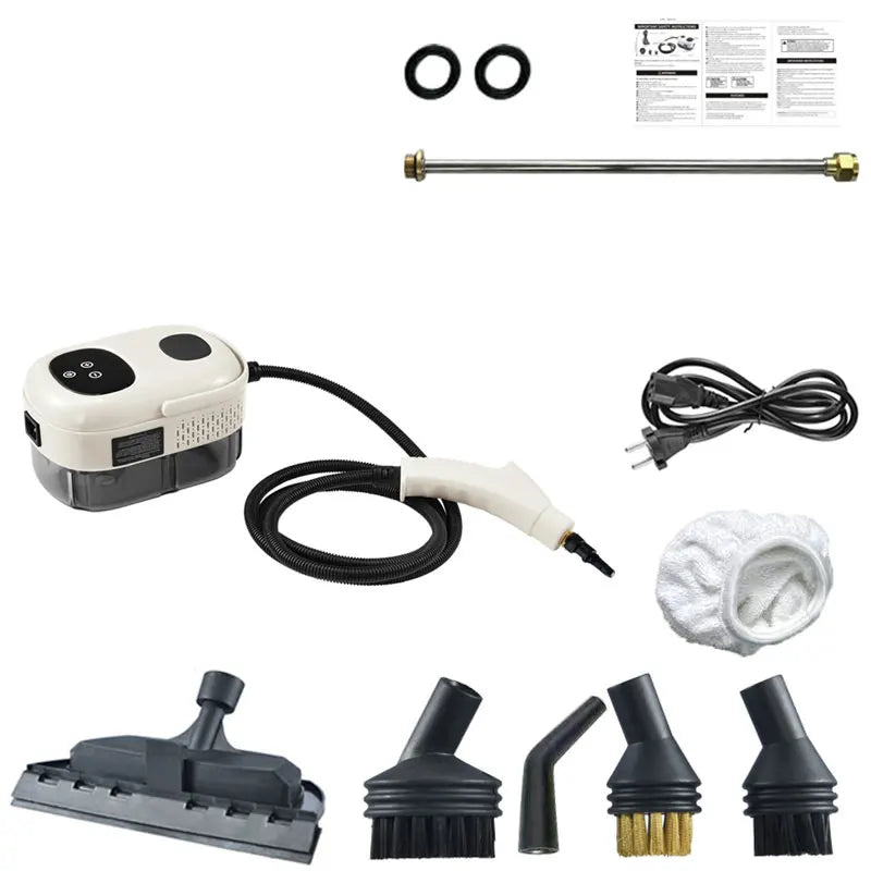 2500W High Pressure High Temperature Household Intelligent Steam Cleaner Air Conditioner Kitchen Car Steam Cleaner 220V/110V Beauty World Shop