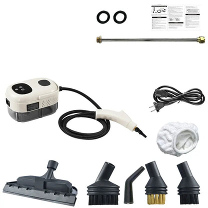 2500W High Pressure High Temperature Household Intelligent Steam Cleaner Air Conditioner Kitchen Car Steam Cleaner 220V/110V Beauty World Shop