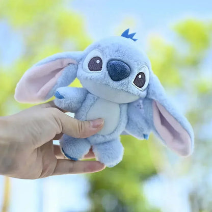 Cartoon Stitch Plush Keychain Soft Toy Cute Stuffed Animal Pendant Gift for Girls  Angel Doll Bag Charm Kids Birthday Present Beauty Fashion