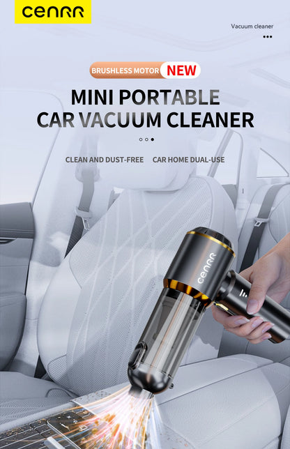 CENRR 998000PA Car Vacuum Cleaner Strong Suction Cordless Wireless Cleaner Handheld Portable Vacuum Cleaner Cleaning Machine Beauty World Shop