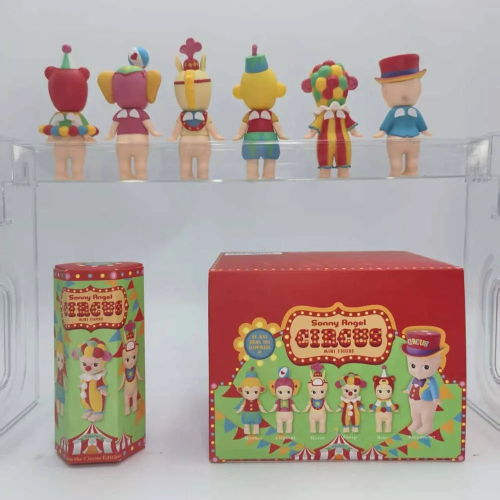 Sonny Angel Circus Series Blind box Action Figures Cute Mysterious Surprise Toy Anime Model Doll Child Christmas Gift Beauty World Shop