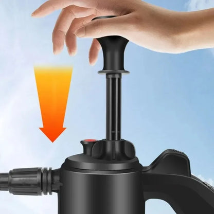 2L Foam Sprayer Car Wash Hand-held Foam Watering Can Air Pressure Sprayer Plastic Disinfection Water Bottle Car Cleaning Tools Beauty World Shop