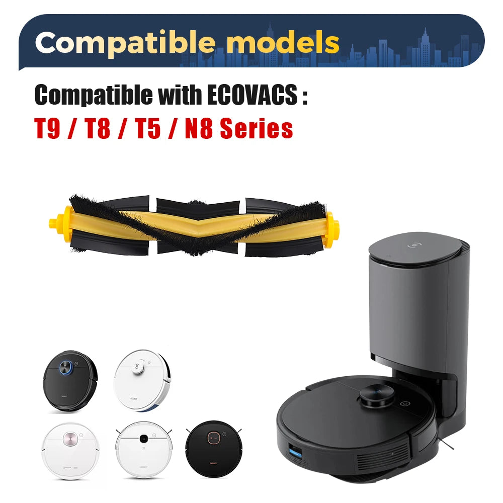 Accessories For ECOVACS Deebot T8 AIVI N8 Pro AIVI N9 N10 N10 Plus Side Brush,Main Brush,  Filter, Dust Bag,Hepa Filter Beauty World Shop