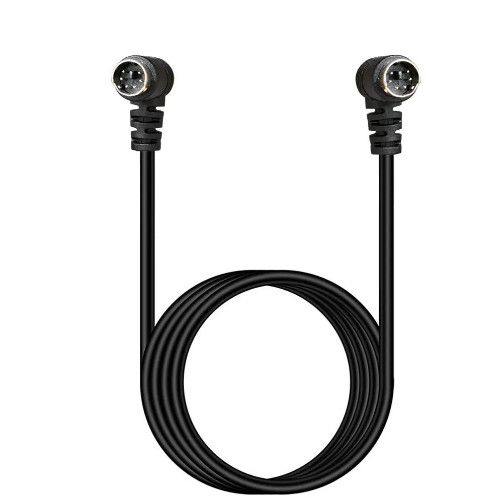 Mini DIN 6-Pin Adapter Cable 6 Pin  PS/2 PS2  Data Cable Male to Male to Female Straight and Elbow Mini DIN 6Pin