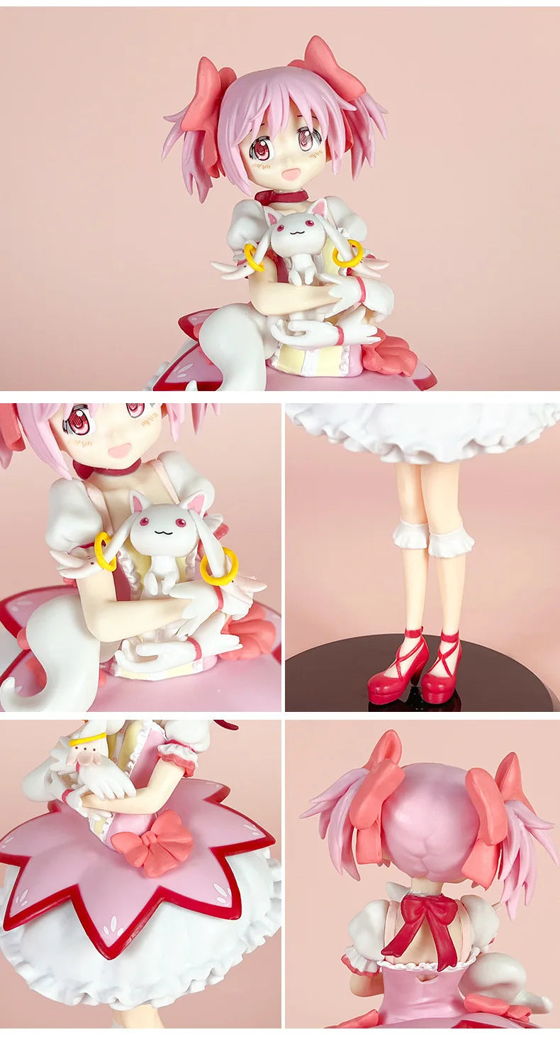 Puella Magi Madoka Magica Kaname Madoka Anime Character Models Figurines Desktop Ornaments Exquisite Toy Collection Otaku Gifts Beauty World Shop