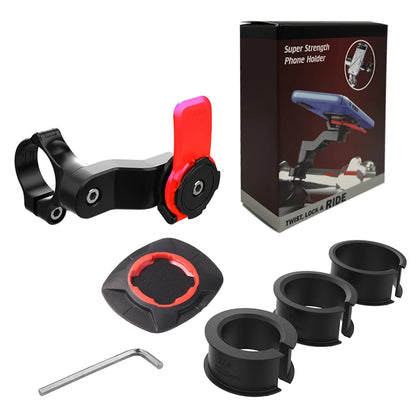 Motorcycle Bike Phone Holder Phone Bracket Vibration Damper Bike Handlebar Navigation Support for 4.7-7.2'' Phone Beauty World Shop