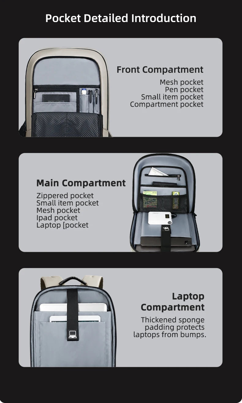 Heroic Knight Men's Daily Laptop Backpack Lightweight Minimalist Commute Office Daypack Women Waterproof Business Trip Schoolbag Beauty World Shop