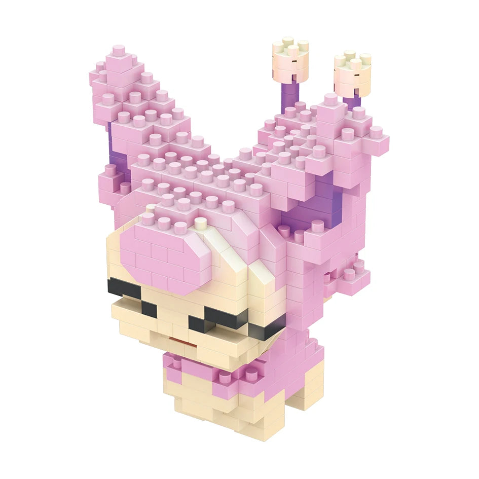 75 Style Building Blocks Assembly Anime Picachu Charizard Doll Blastoise Bulbasaur Gengar Bricks Figures Toy for Kid Gift Beauty World Shop