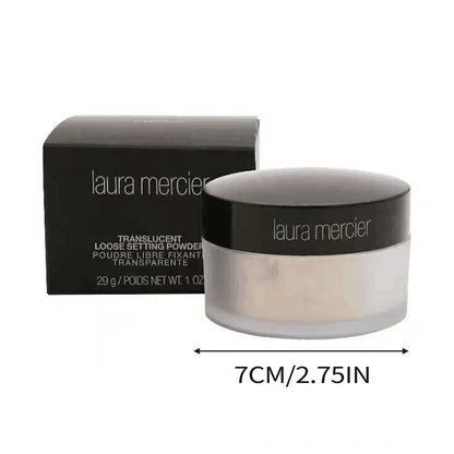 NEW Version Hydrating Flawless Setting Powder,Natural Nude Finish Oil Control Strong Concealer for All Skin Types Powdery Makeup