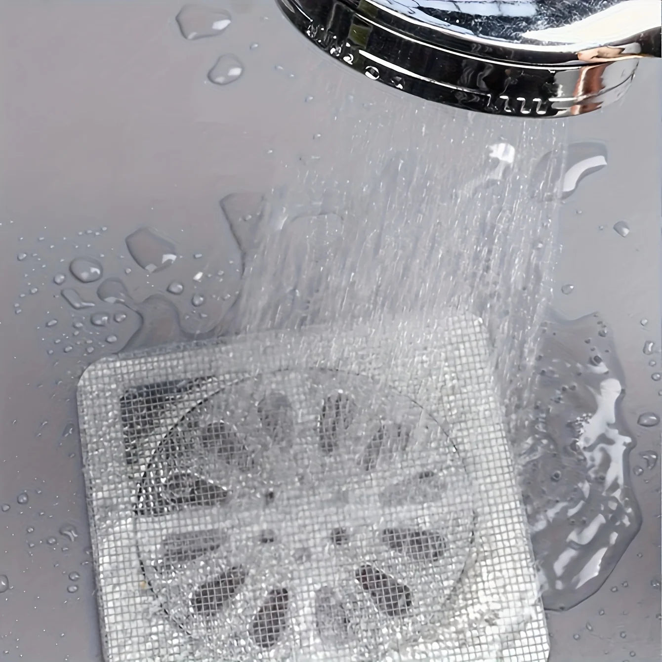 Floor Drain Sticker, Insect-proof Self-adhesive Bathroom Hair Filter Net, Sewer Filter, Kitchen Anti-blocking Mesh Net Beauty World Shop